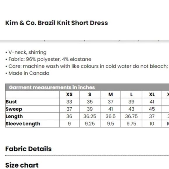 New Kim & Co. Black Floral Brazil Knit Short Mini Dress Size Medium bin 1V - Picture 5 of 5